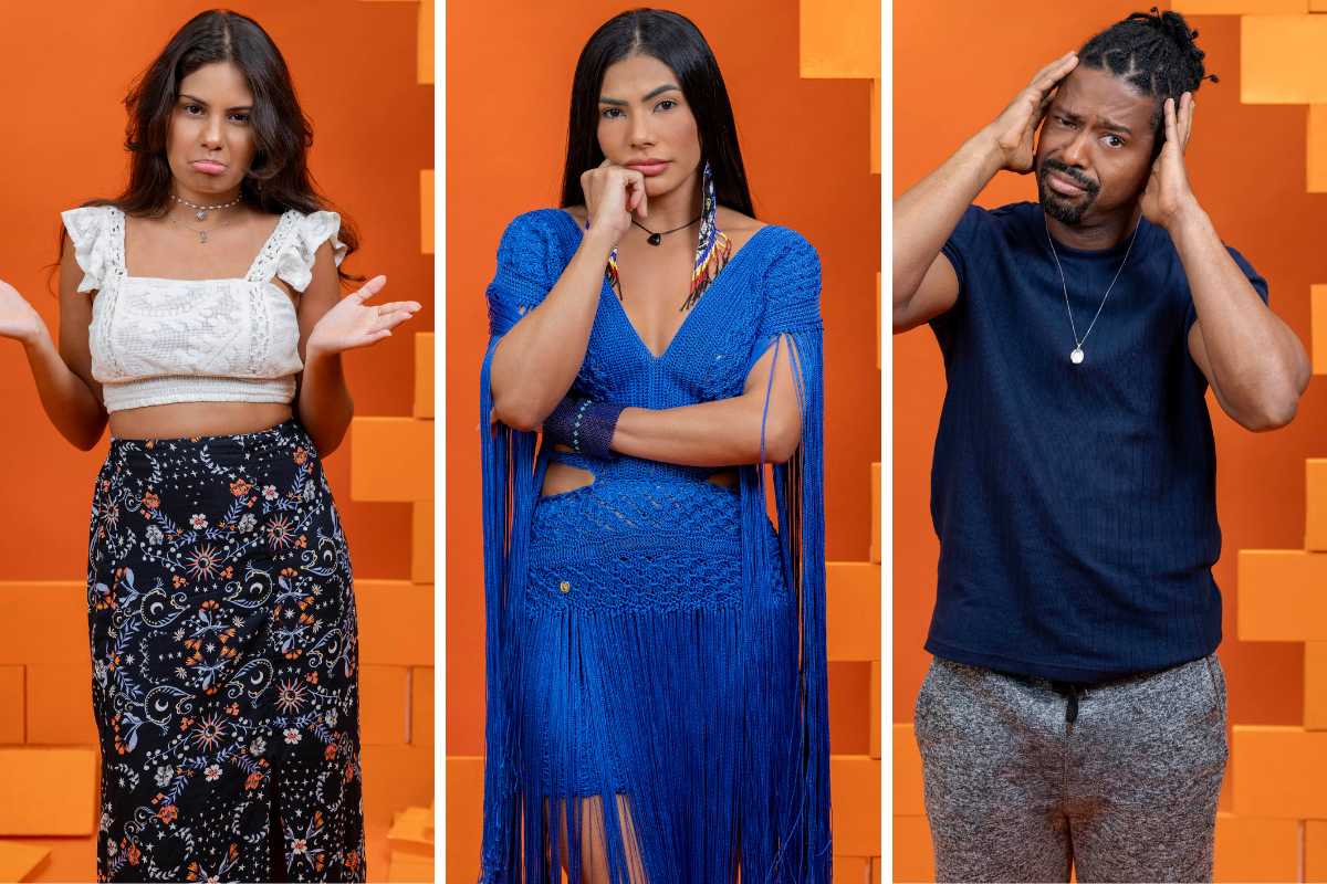 BBB 26: Gabriela, Marciele e Leandro Boneco estão no Paredão