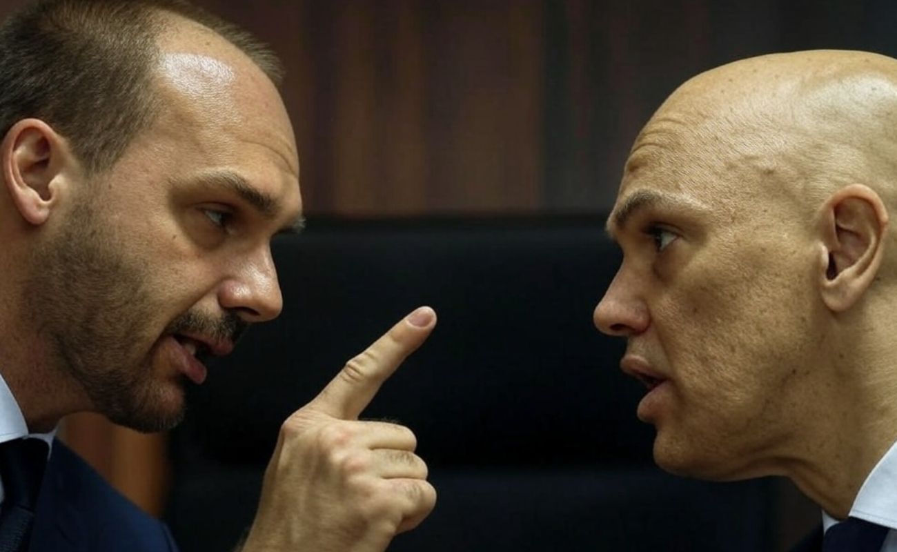 Eduardo Bolsonaro se manifesta após nova perseguição de Moraes
