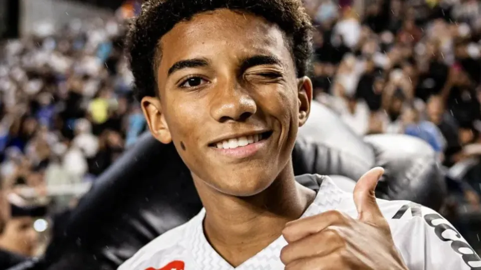 Jornal espanhol chama Robinho Jr. de ‘novo Neymar’ em meio a negociação de renovação com Santos