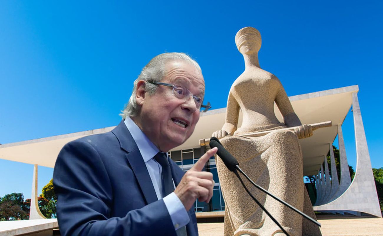 José Dirceu defende reformas urgentes no STF e diz que “o rei está nu”