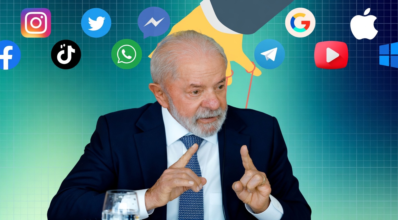 Lula defende regulação total do universo digital e usa soberania como justificativa
