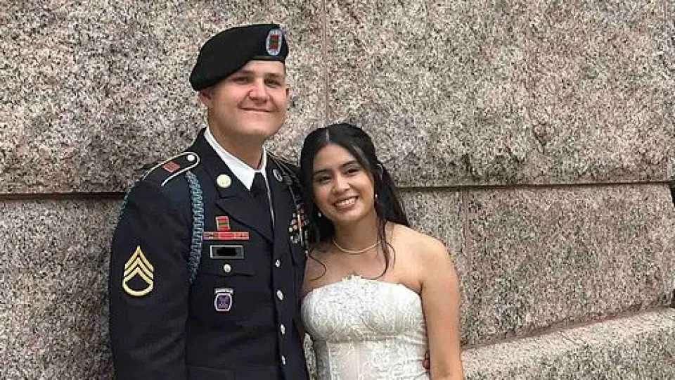 Recém-casada, mulher de sargento é detida pelo ICE nos EUA