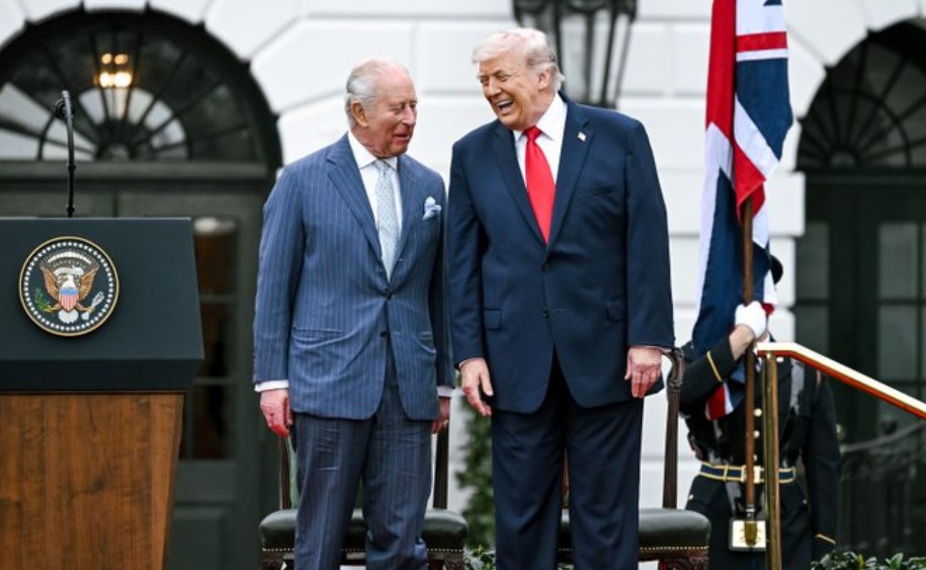Trump recebe Rei Charles III com pompa e Recado Histórico