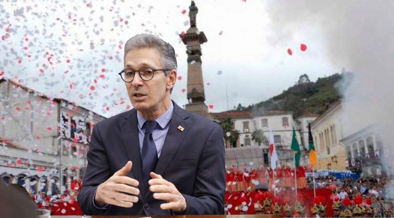 Zema usa discurso no Dia de Tiradentes para responder a Gilmar