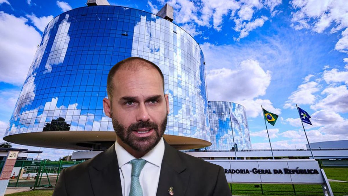 ABSURDO: Procuradoria acusa Eduardo Bolsonaro de coação continuada a ministros do STF