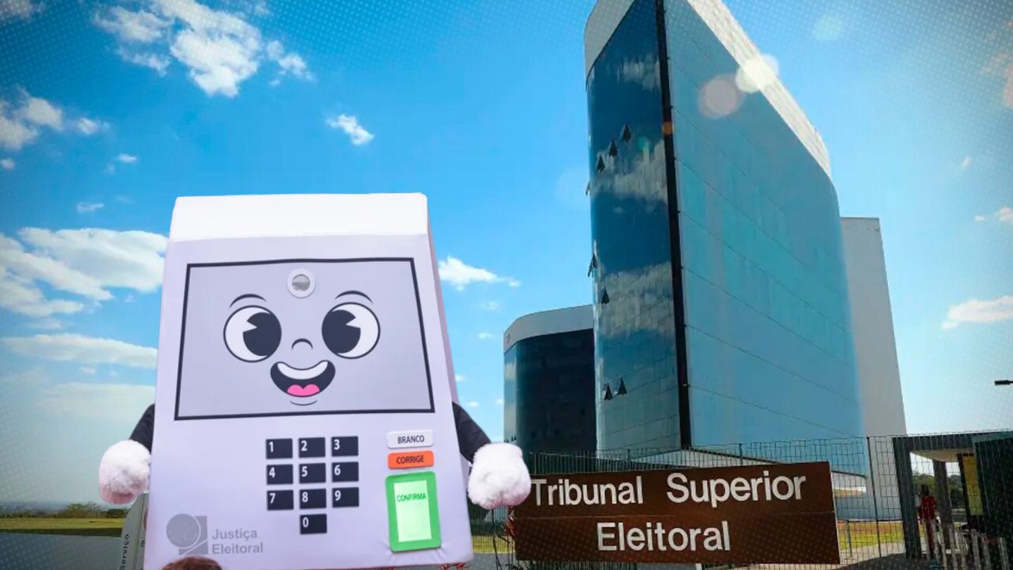 Brincadeira: TSE apresenta mascote das urnas eletrônicas