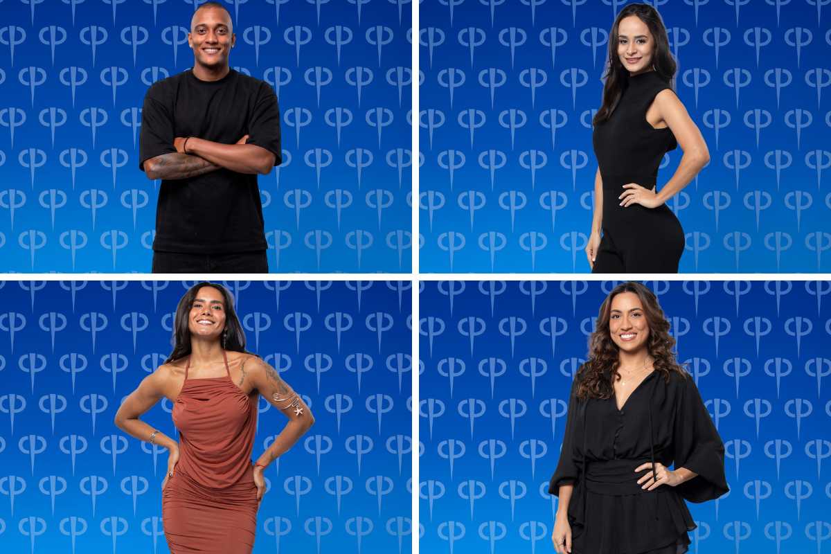 Casa do Patrão: JP, Luiza, Morena e Nikita formam Tá na Reta