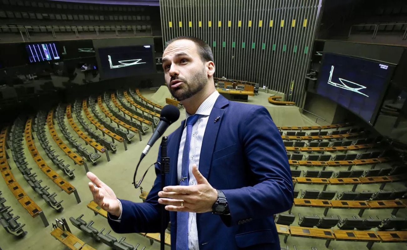 Eduardo Bolsonaro denuncia financiamento ilegal de campanhas do PT por facções criminosas