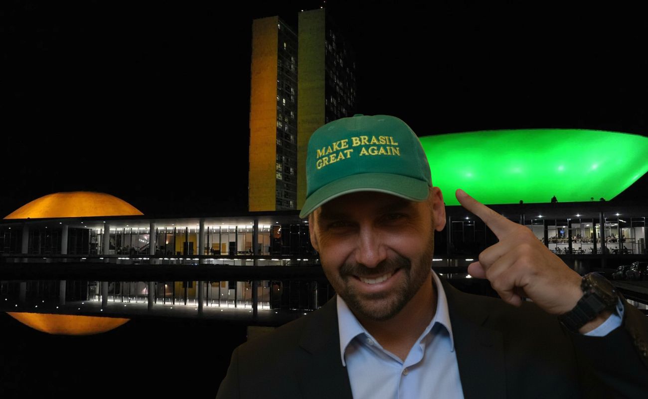 Eduardo Bolsonaro lança pré-candidato ao senado em SP e faz revelação sobre futuro político