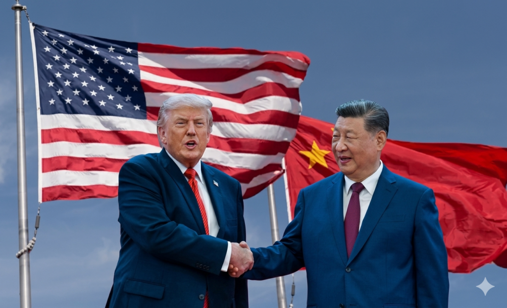 Em Pequim, Trump brinda Xi Jinping e defende maior cooperação entre EUA e China