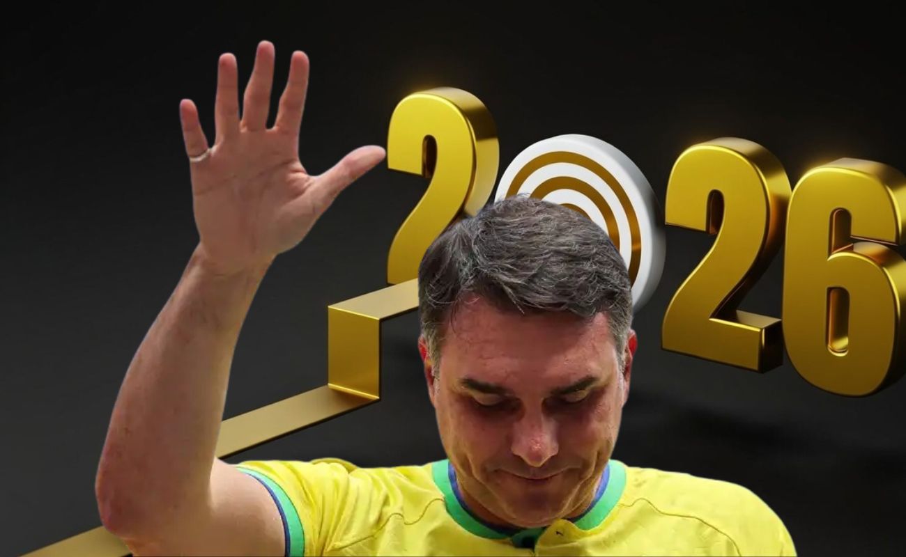 Flávio Bolsonaro e comitiva fazem oração coletiva minutos antes de encontro com Donald Trump