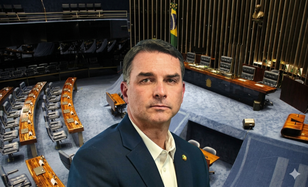 Flávio denuncia perseguição política e acusa governo Lula de usar máquina pública contra opositores