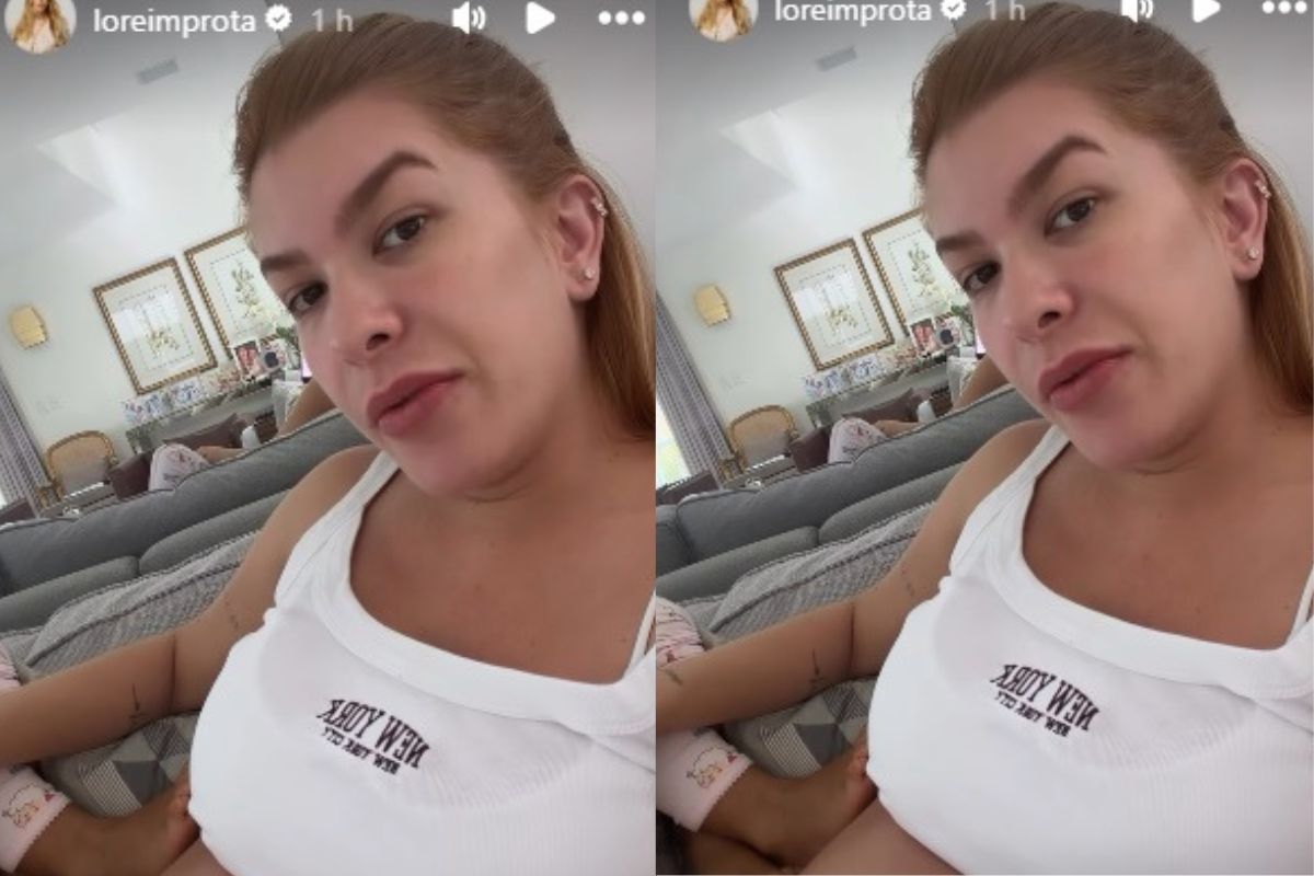 Lore Improta desabafa sobre enjoo na reta final da gravidez e revela a solução