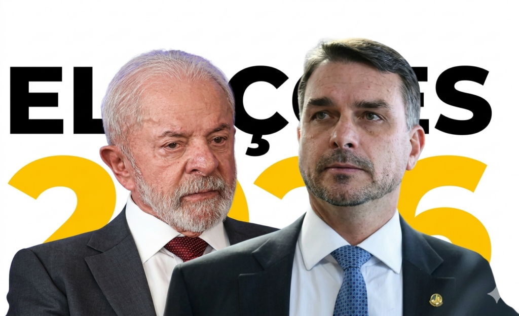 Pesquisa mostra empate técnico entre Lula e Flávio no 2º turno das eleições 2026