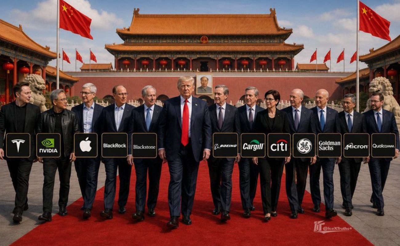 Trump encarou Xi Jinping com sua tropa de choque bilionária