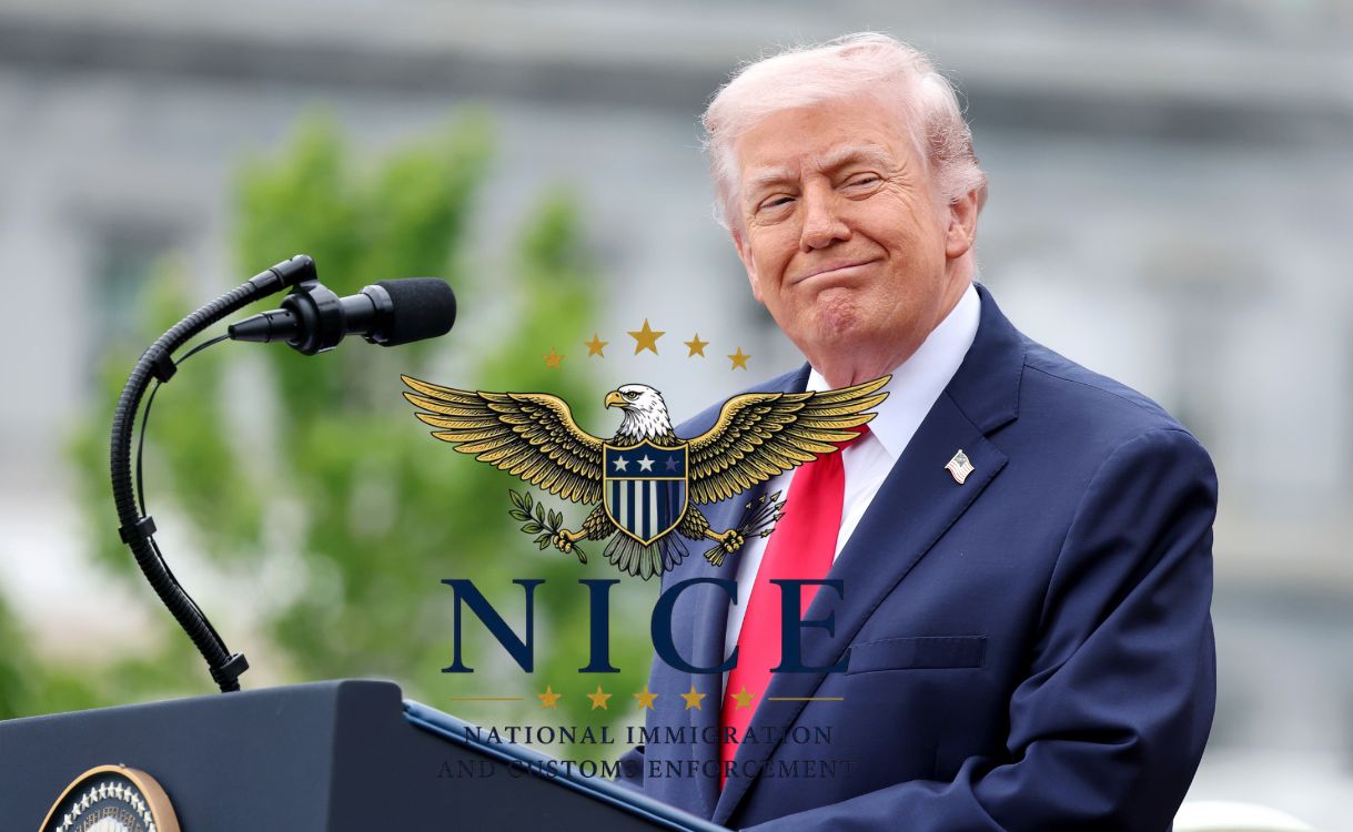 Trump propõe mudar nome do ICE para NICE, que significa “legal” em inglês