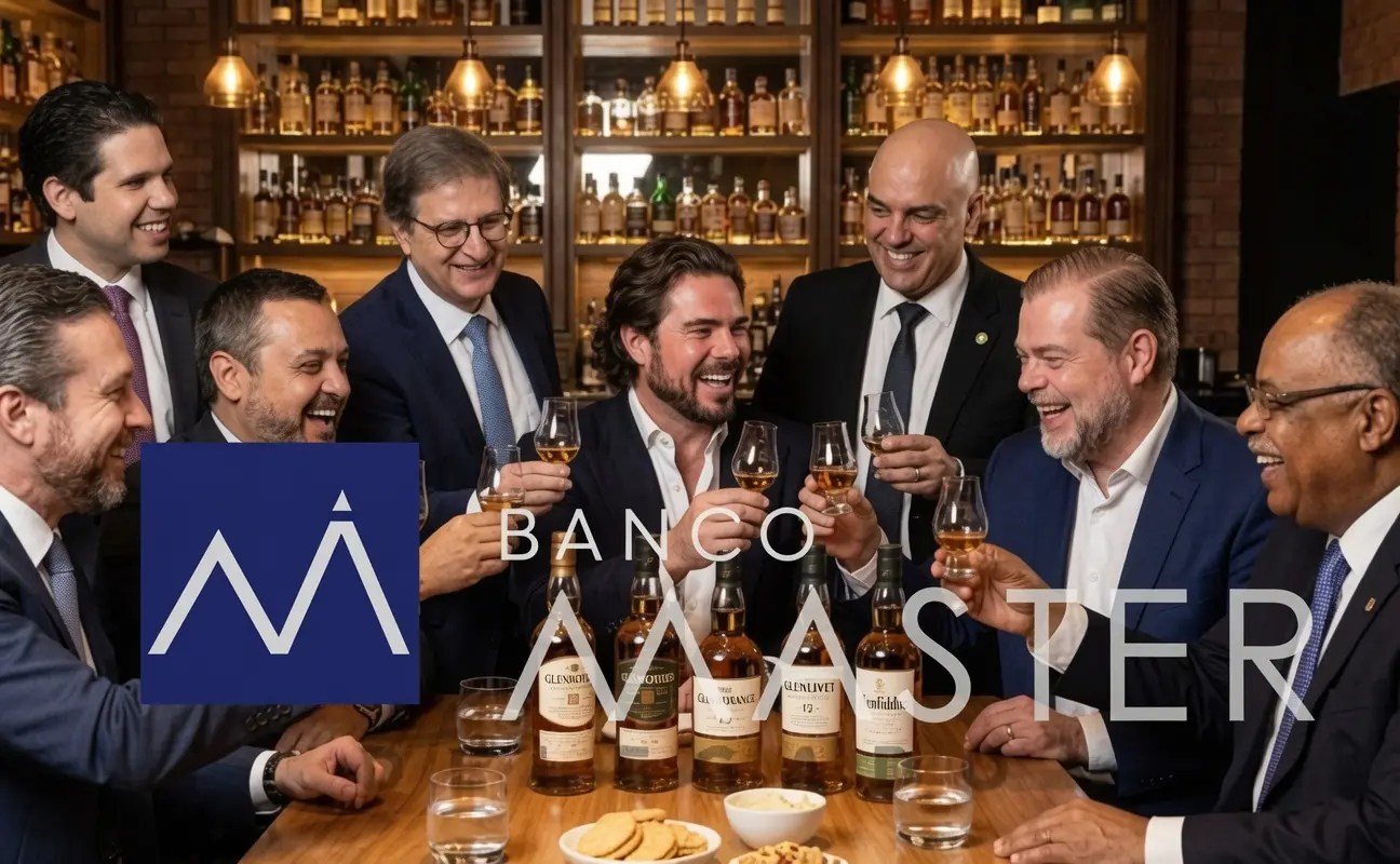 A turma do whisky de Vorcaro