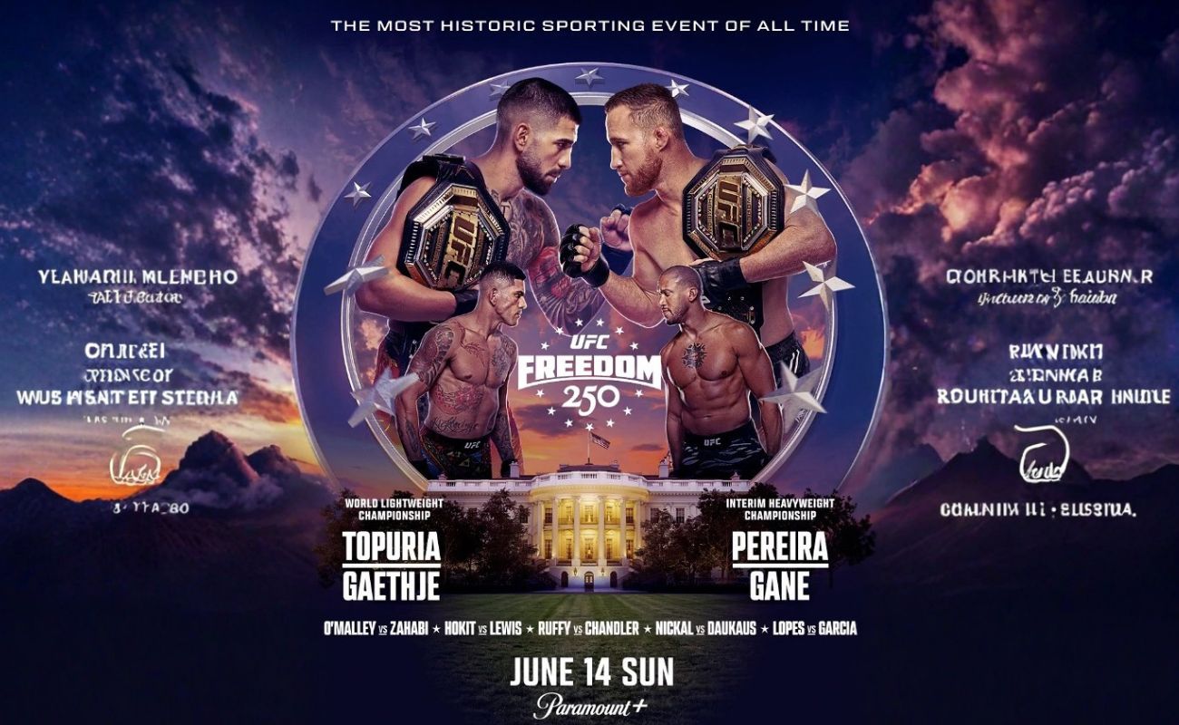 Águia-Americana abre evento do UFC na Casa Branca e leva público ao delírio