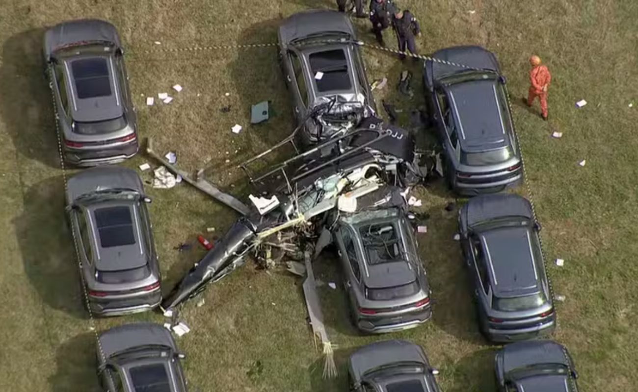 Choque no ar entre dois helicópteros deixa vítimas fatais na zona oeste do Rio