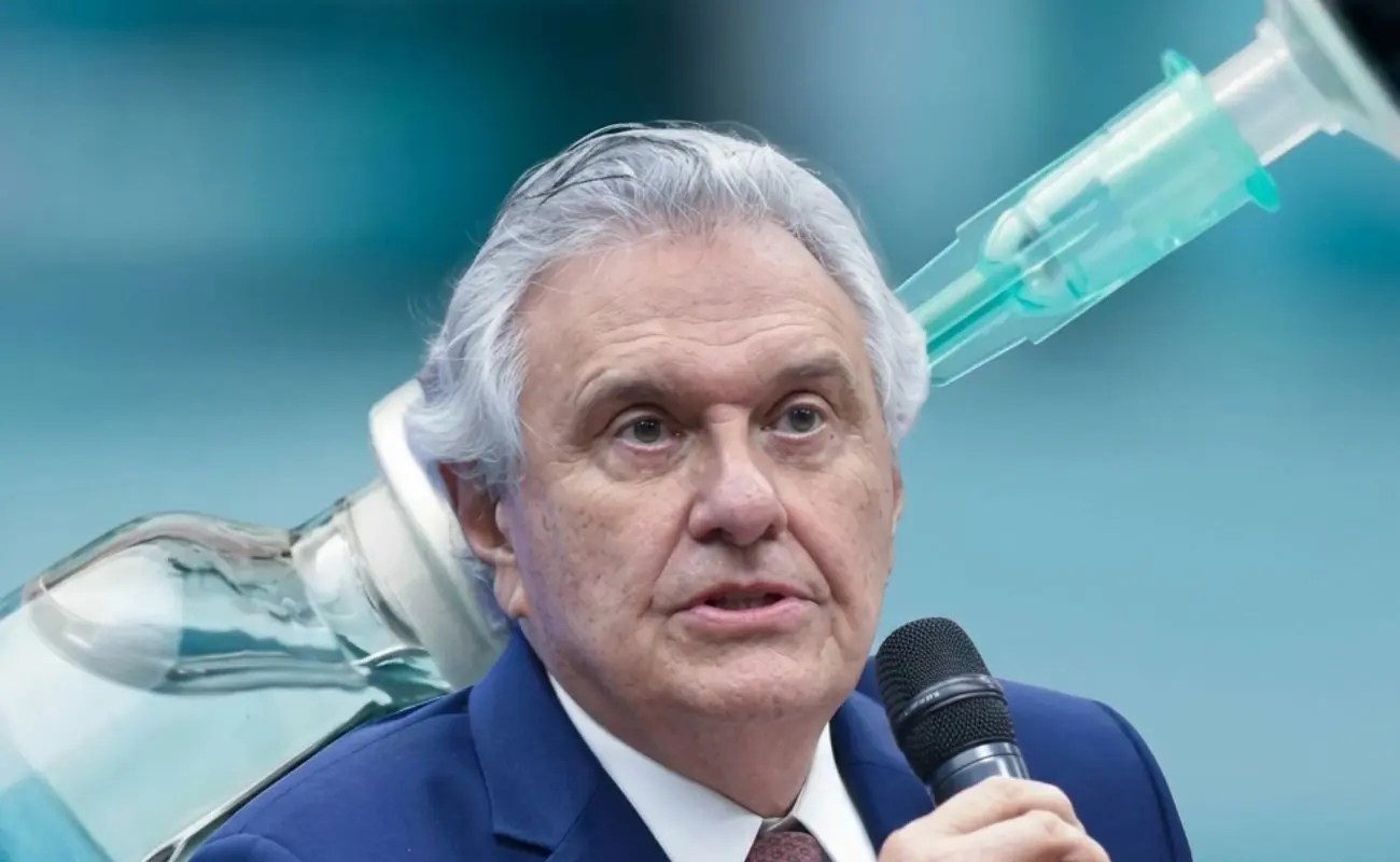 E agora Caiado , pode ou não pode questionar sobre vacina?