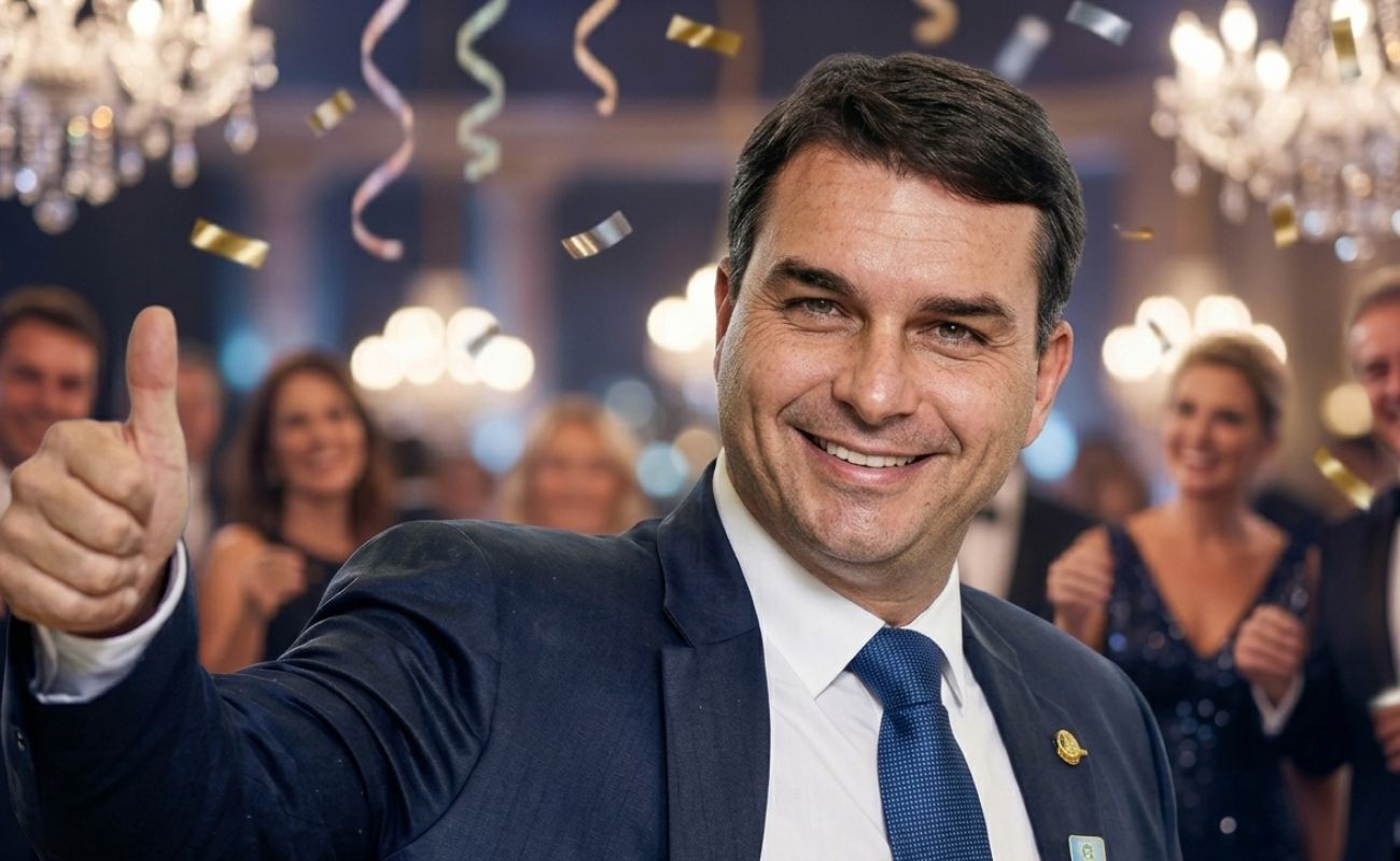 Flávio Bolsonaro já superar governo petista em dois dias como pré-candidato à Presidência