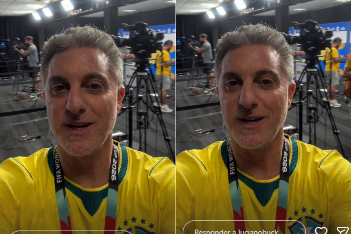 Luciano Huck passa perrengue para voltar de jogo do Brasil: ‘O motorista desapareceu’