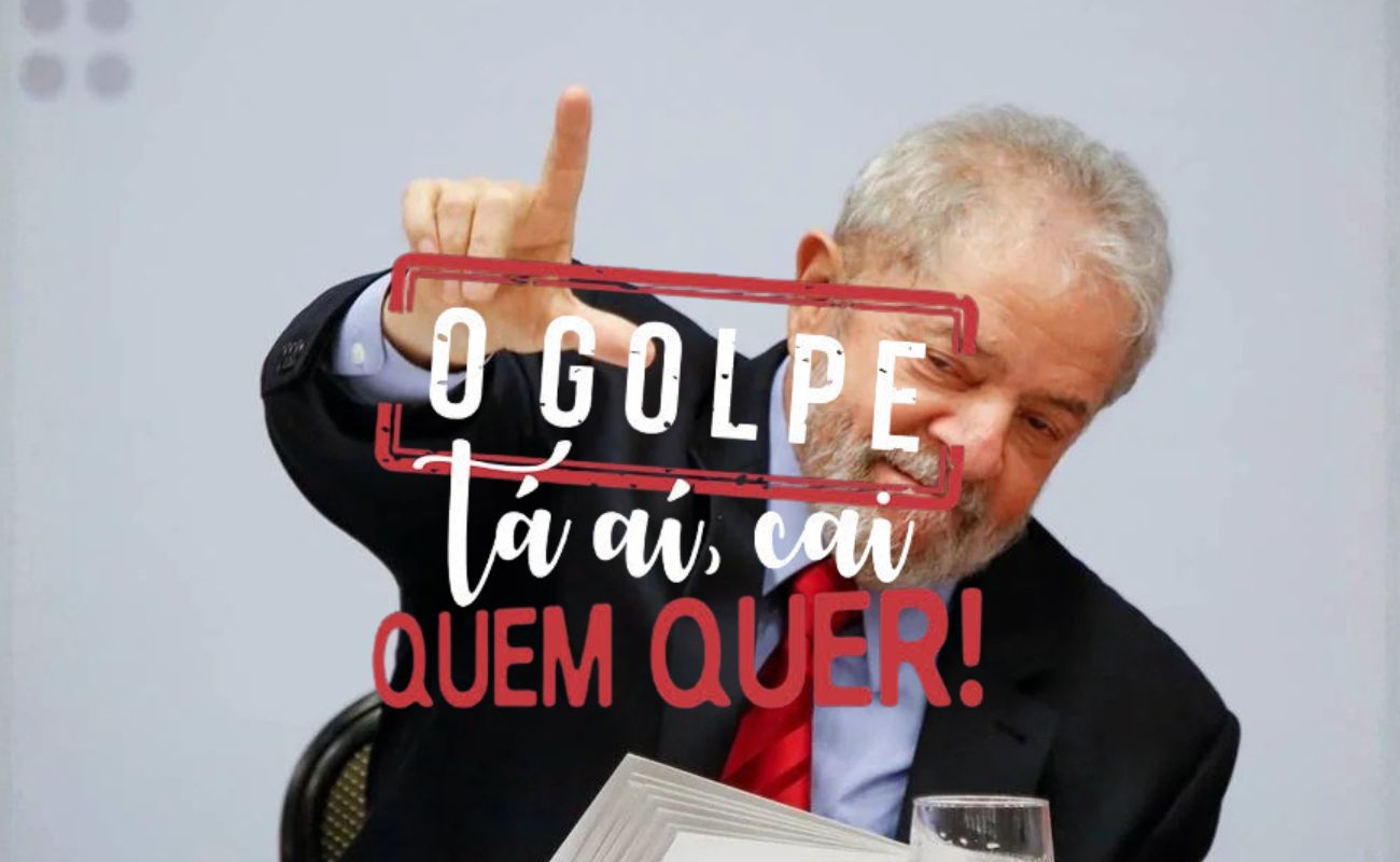O político honesto que vocês querem não está dentro de mim, dispara Lula