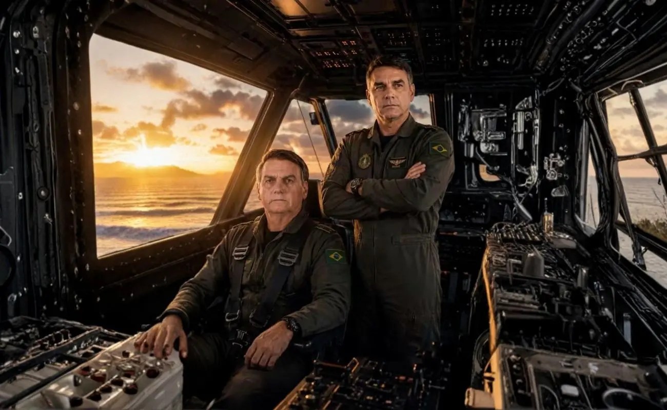 PT aciona TSE contra Flávio Bolsonaro por vídeo de IA que simula combate a PCC e CV