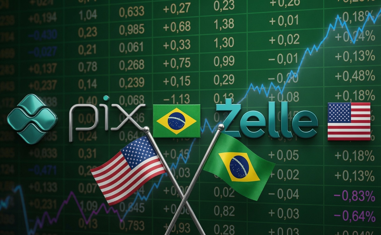 Pix x Zelle: por que o sistema brasileiro de pagamentos instantâneos gera atrito com EUA