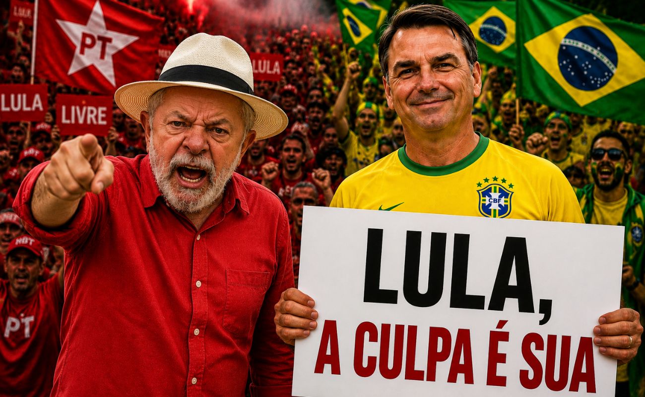Se Lula afastar Jaques Wagner terá de se afastar da Presidência, dispara Flávio Bolsonaro