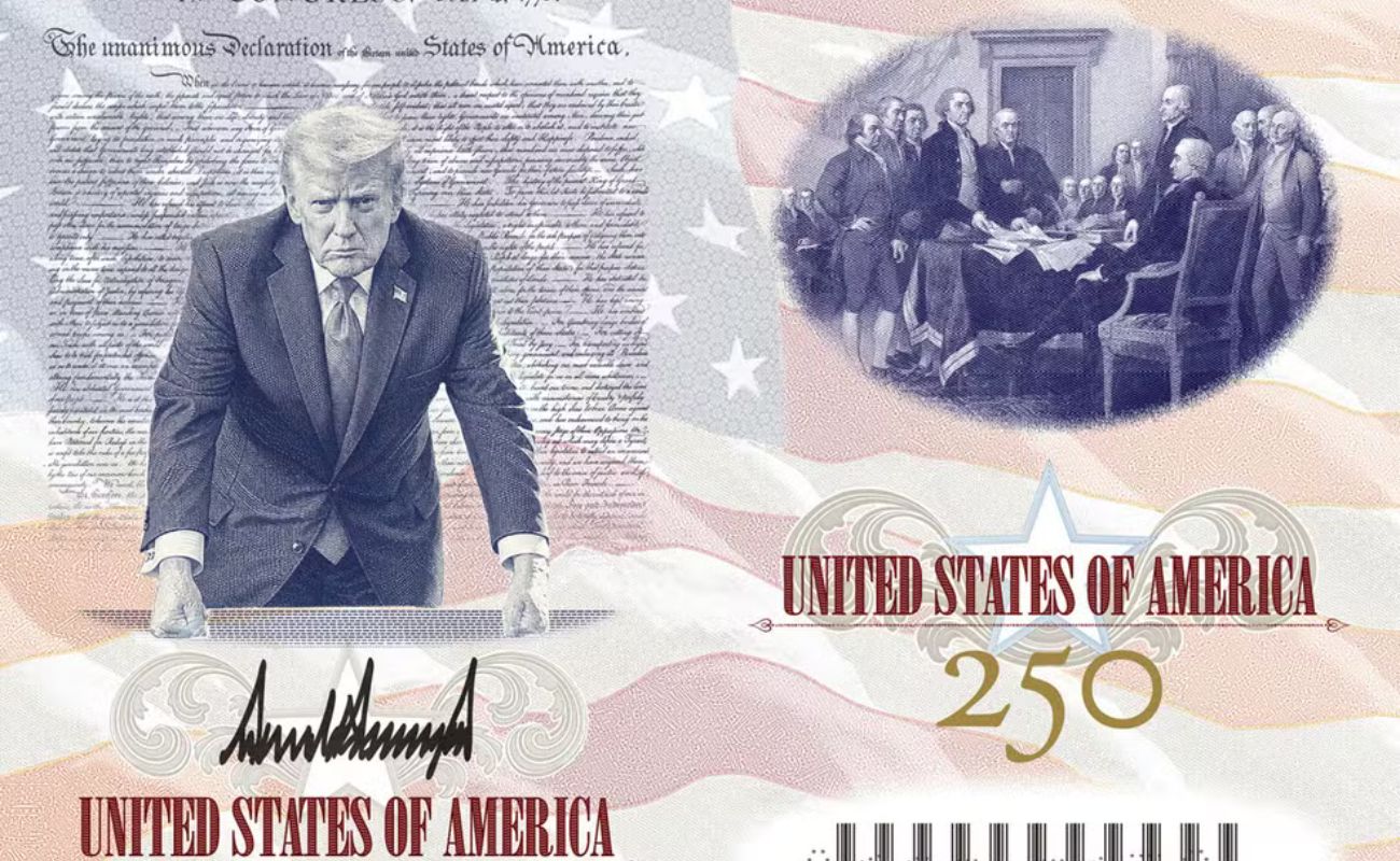 Trump alerta sobre ameaça comunista nos EUA e anuncia novo passaporte comemorativo America250