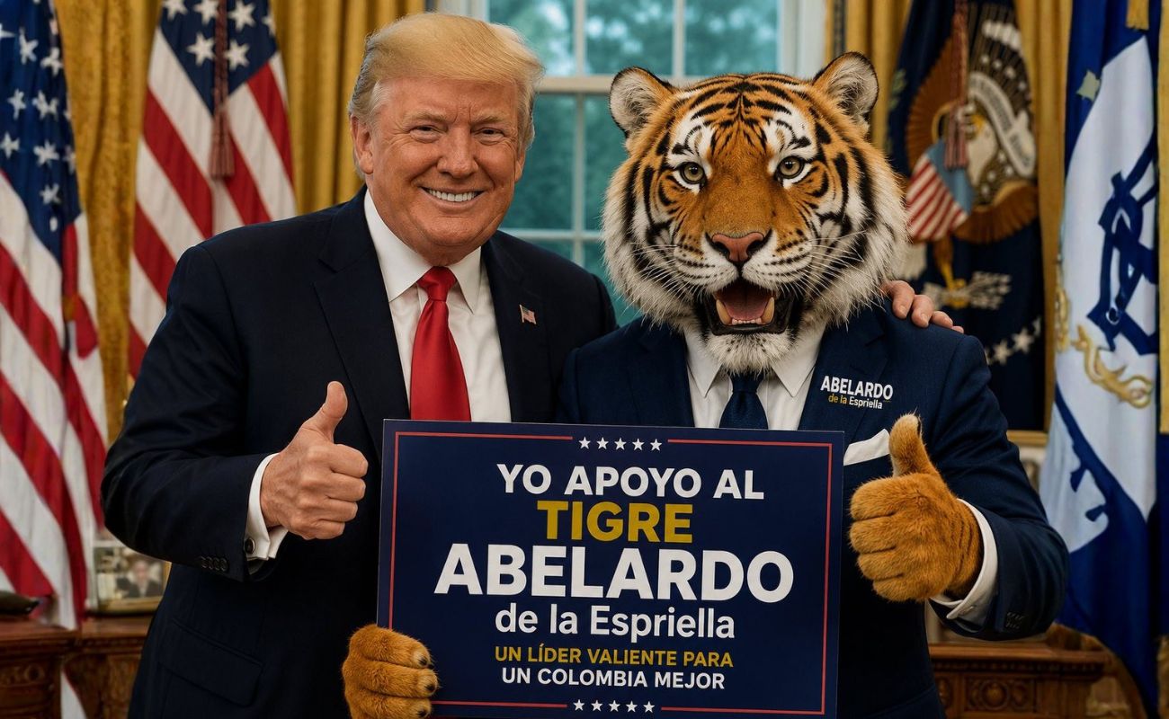 Trump declara apoio a “EL TIGRE” nas eleições presidenciais da Colômbia