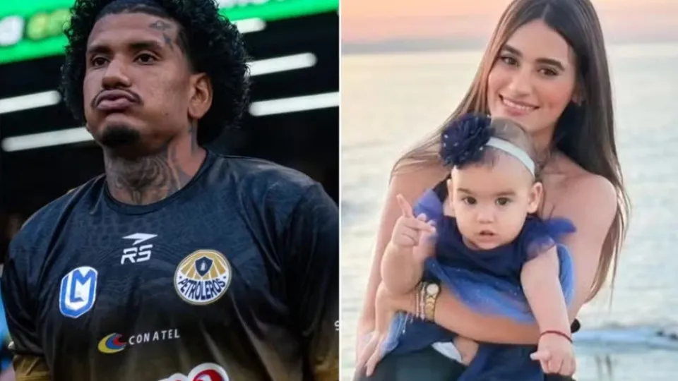 ‘Você deu a sua própria vida pela nossa filha’, diz jogador venezuelano sobre esposa morta em terremoto