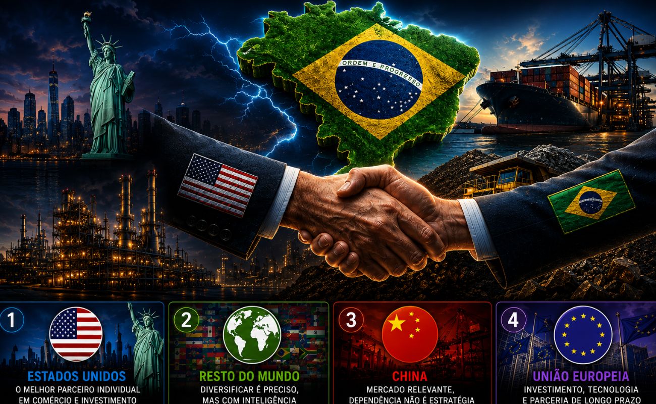 BRASIL E SEUS PARCEIROS: POR QUE NEM TODO COMÉRCIO TEM O MESMO VALOR ESTRATÉGICO