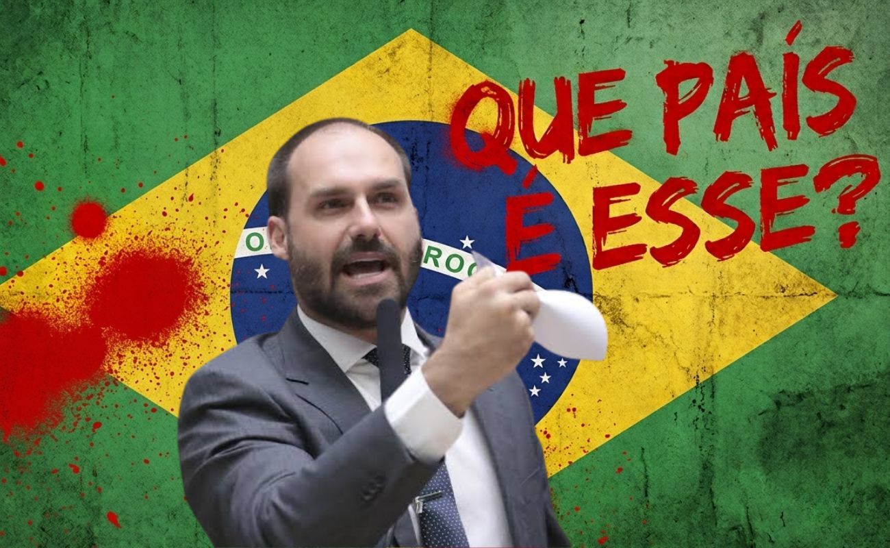 Eduardo Bolsonaro critica Faria Lima e acusa STF de interferência eleitoral