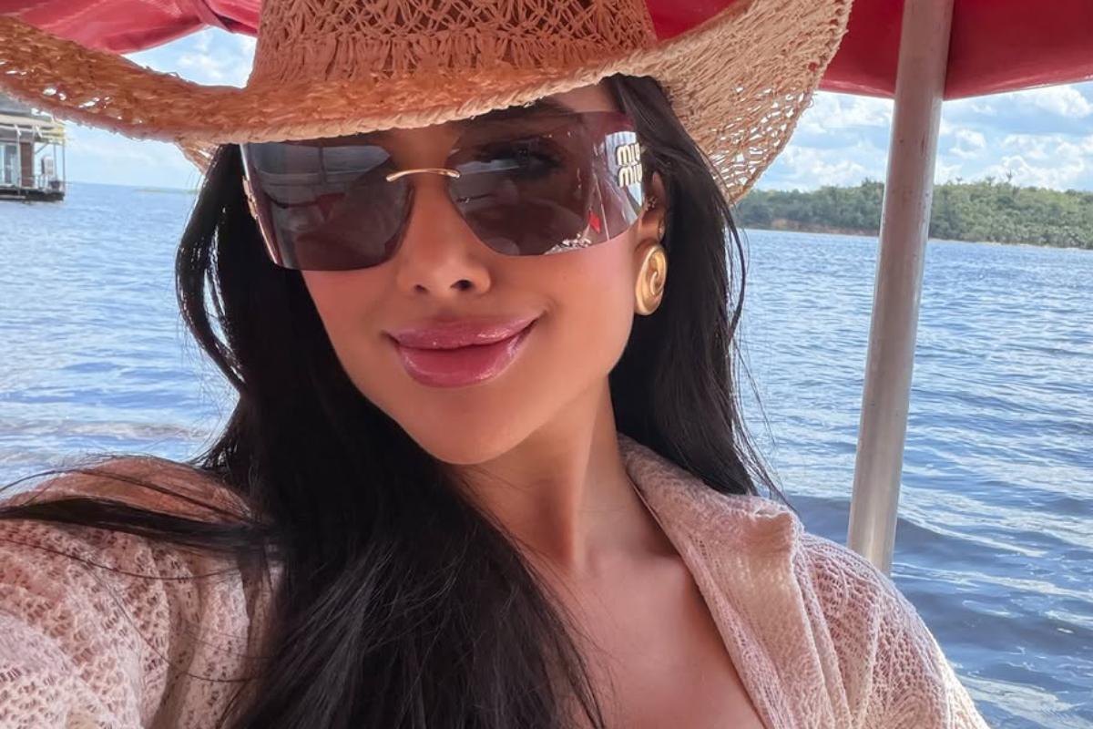 Jordana exibe corpão e beleza em viagem ao Amazonas. Fotos!