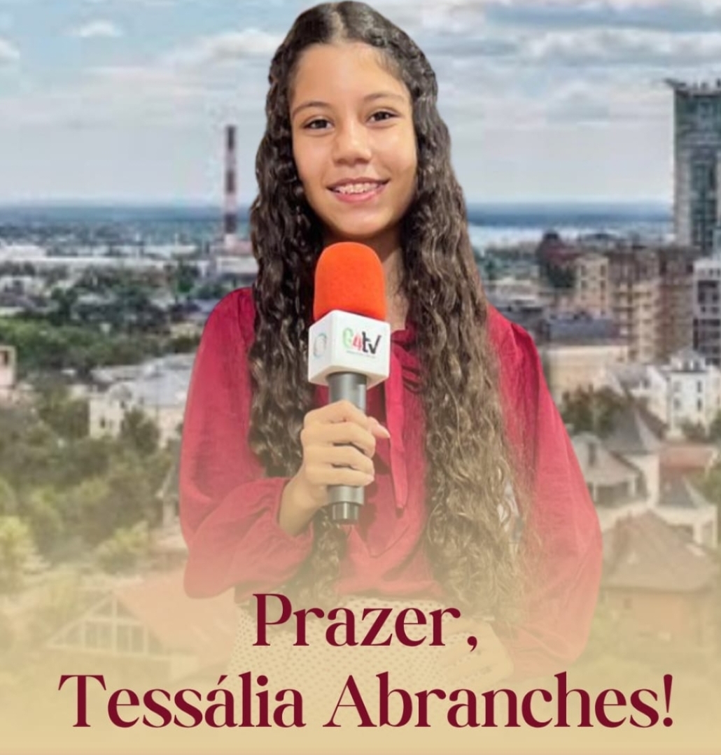 Prodígio das Câmeras: Conheça Tessália Abranches, a Repórter Mirim que Conquistou a Bahia e Já Desperta Atenção Nacional